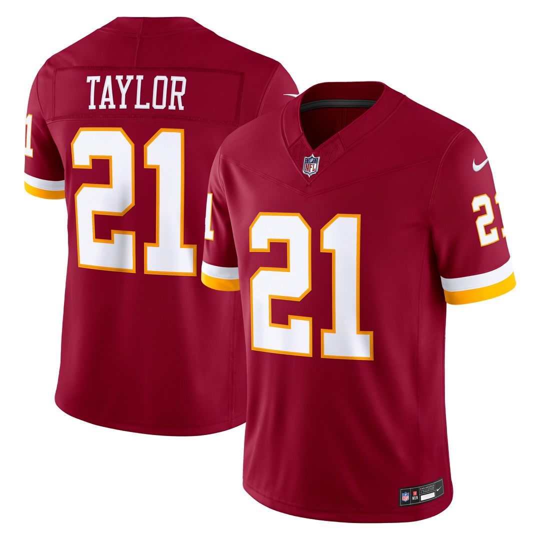 Sean Taylor Washington Commanders Burgundy Team Vapor F.U.S.E. Stitched Retired Limited Jersey