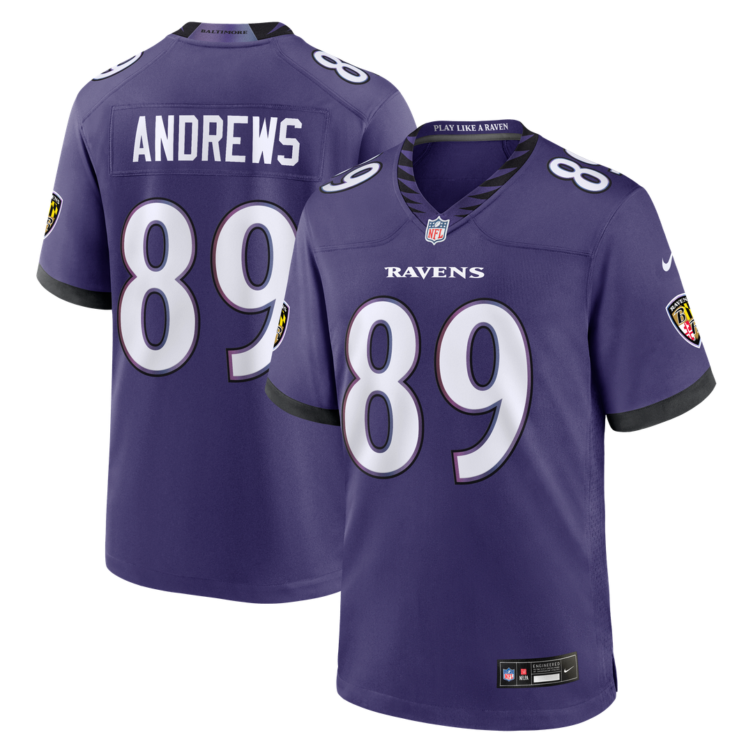 Mark Andrews Baltimore Ravens Black Alternate Game Jersey