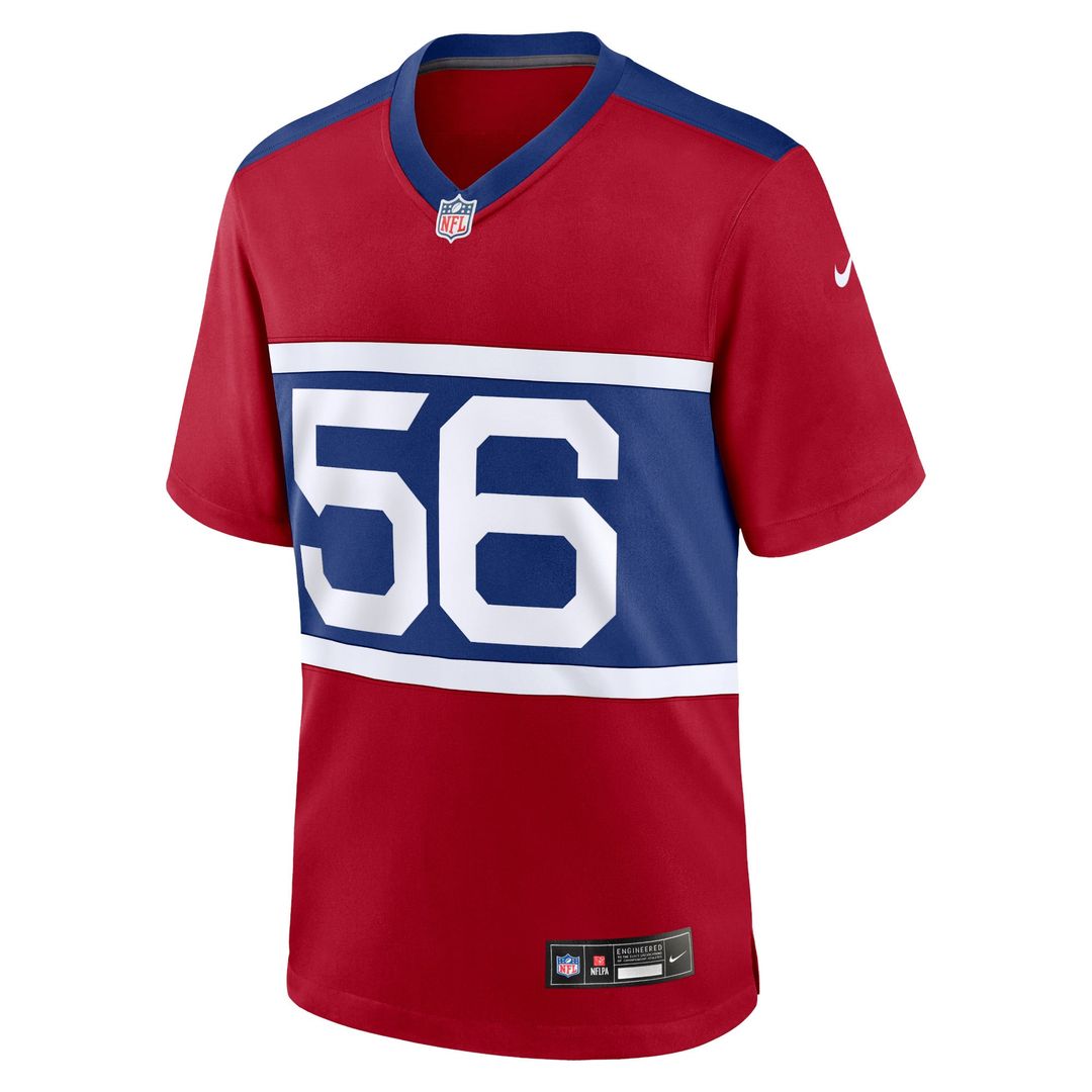Lawrence Taylor New York Giants Century Red Alternate Retired Player Game Jersey