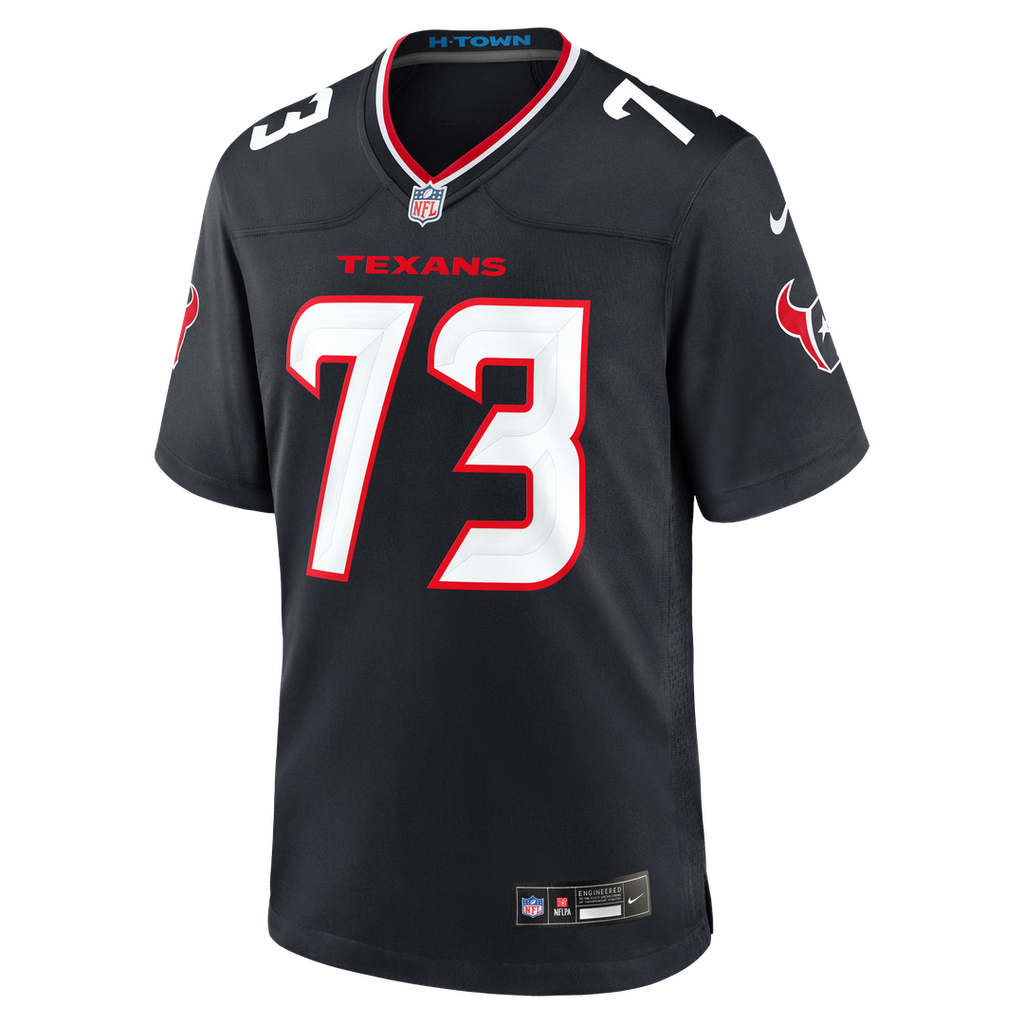 Derrick Graham Houston Texans Navy Team Game Jersey