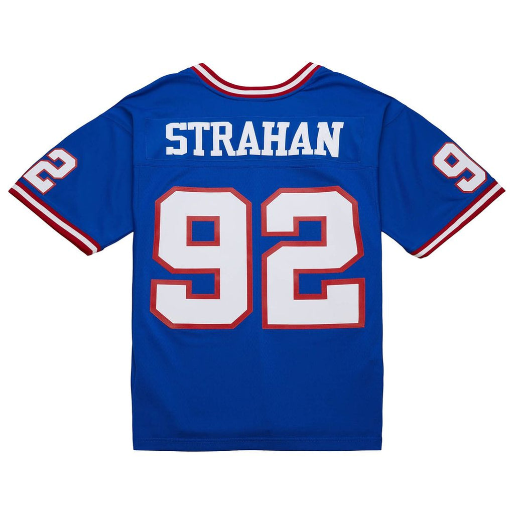 Michael Strahan New York Giants Royal Big & Tall 1993 Retired Player Replica Jersey