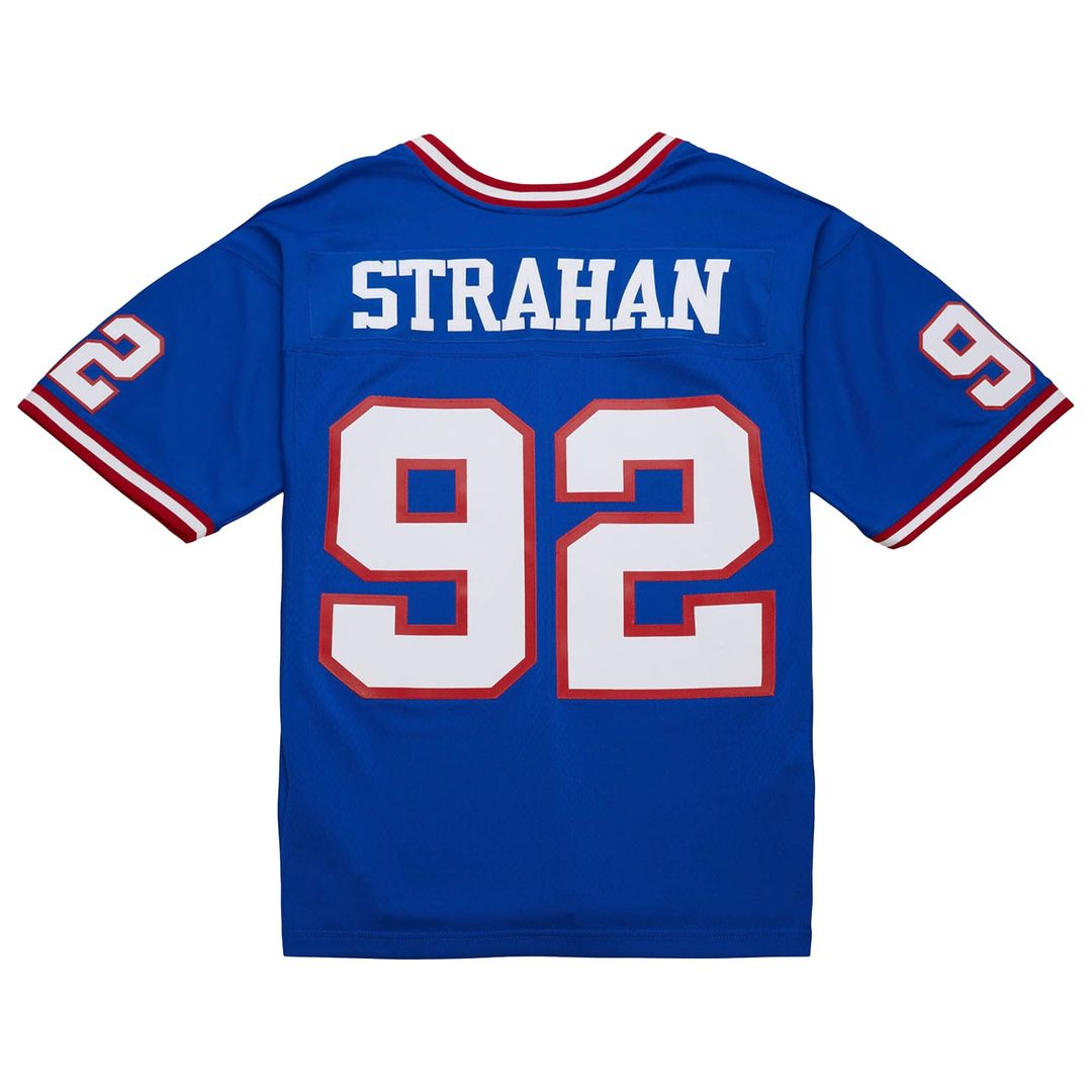 Michael Strahan New York Giants Royal Big & Tall 1993 Retired Player Replica Jersey