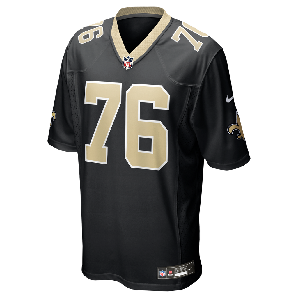 David Edwards New Orleans Saints Black Team Game Jersey