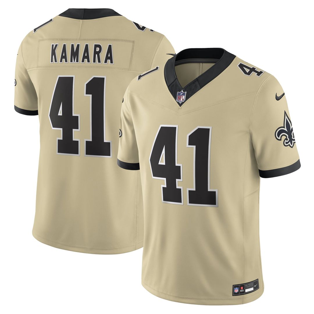 Alvin Kamara New Orleans Saints White Alternate Vapor F.U.S.E. Limited Jersey