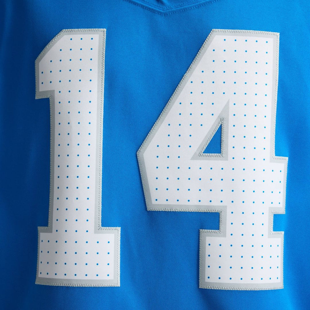 Amon-Ra St. Brown Detroit Lions Blue Team Vapor F.U.S.E. Stitched Limited Jersey