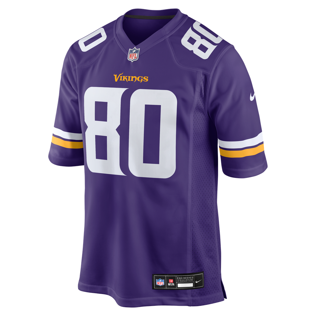 Cris Carter Minnesota Vikings Purple Game Retired Player Jersey