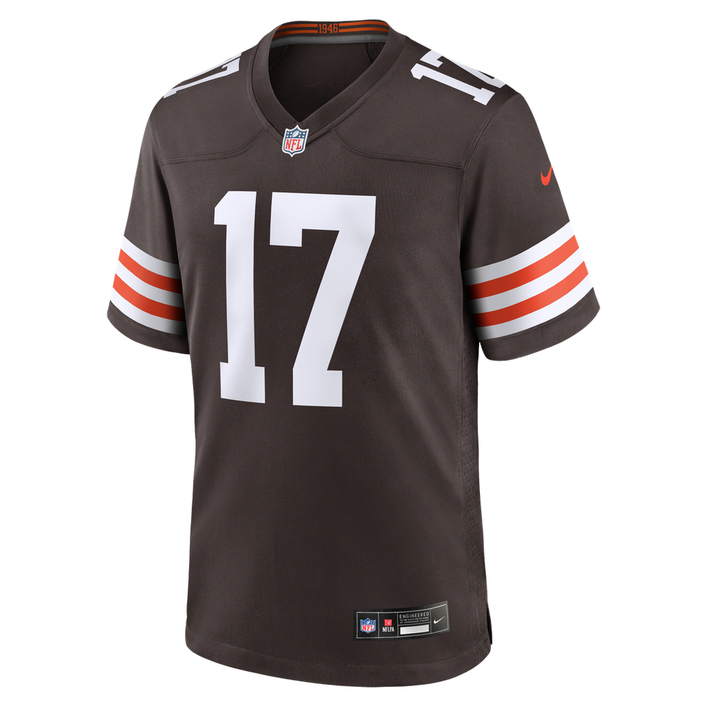 Jerome Baker Cleveland Browns Brown Team Game Jersey