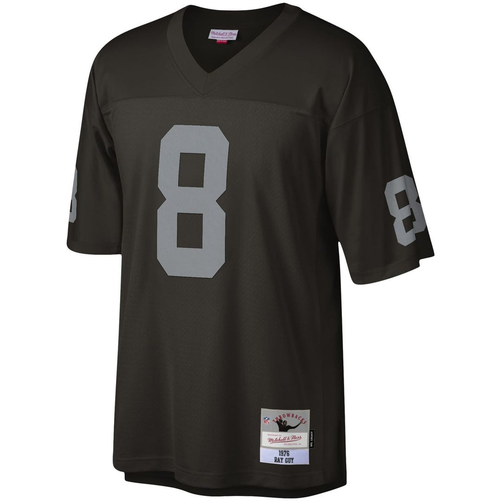 Ray Guy Las Vegas Raiders Black Legacy Replica Jersey