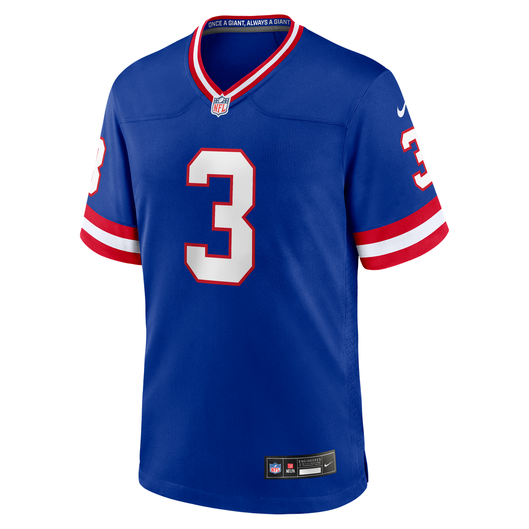 Abdul Carter New York Giants Royal Alternate 2 Game Jersey