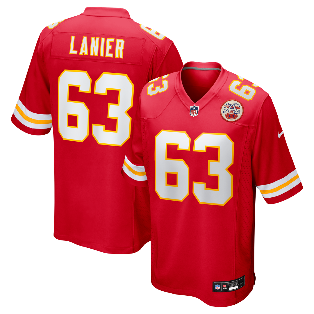 Willie Lanier Kansas City Chiefs Red Retired Player Jersey
