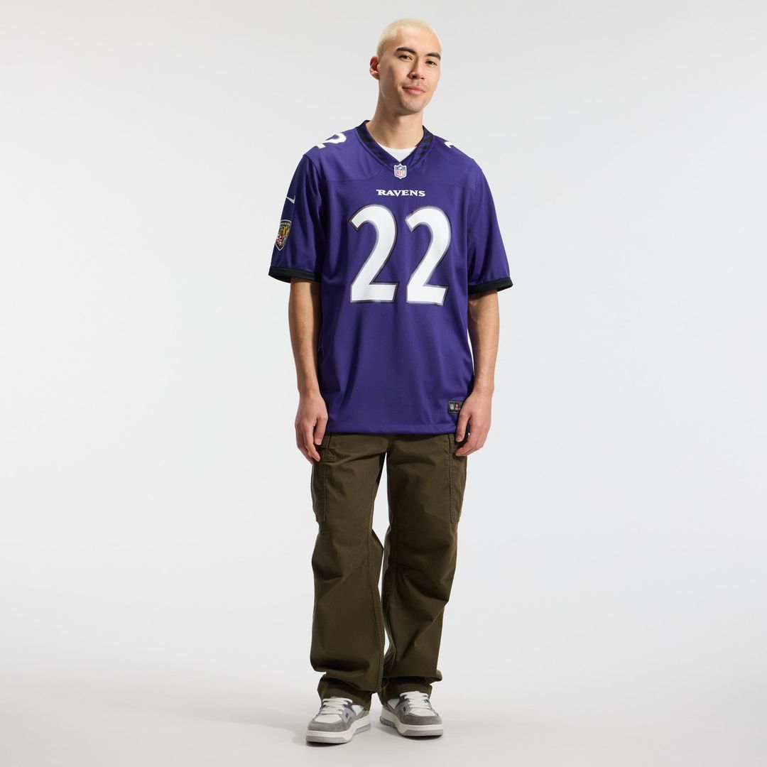Derrick Henry Baltimore Ravens Purple Team Game Jersey