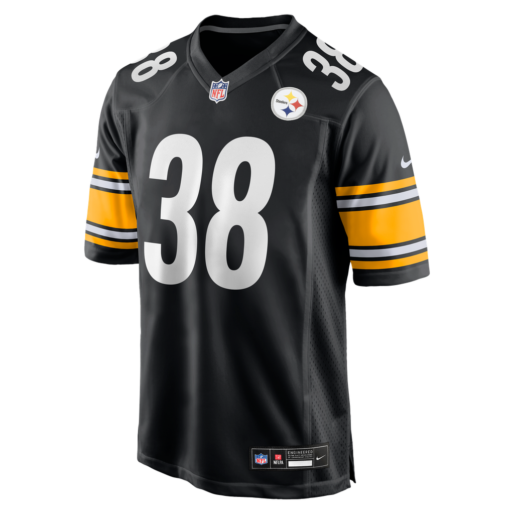 Mykal Walker Pittsburgh Steelers Black Team Game Jersey