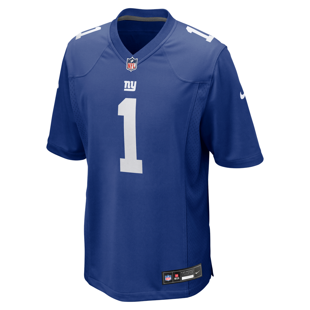 Malik Nabers New York Giants Century Red Alternate Game Jersey