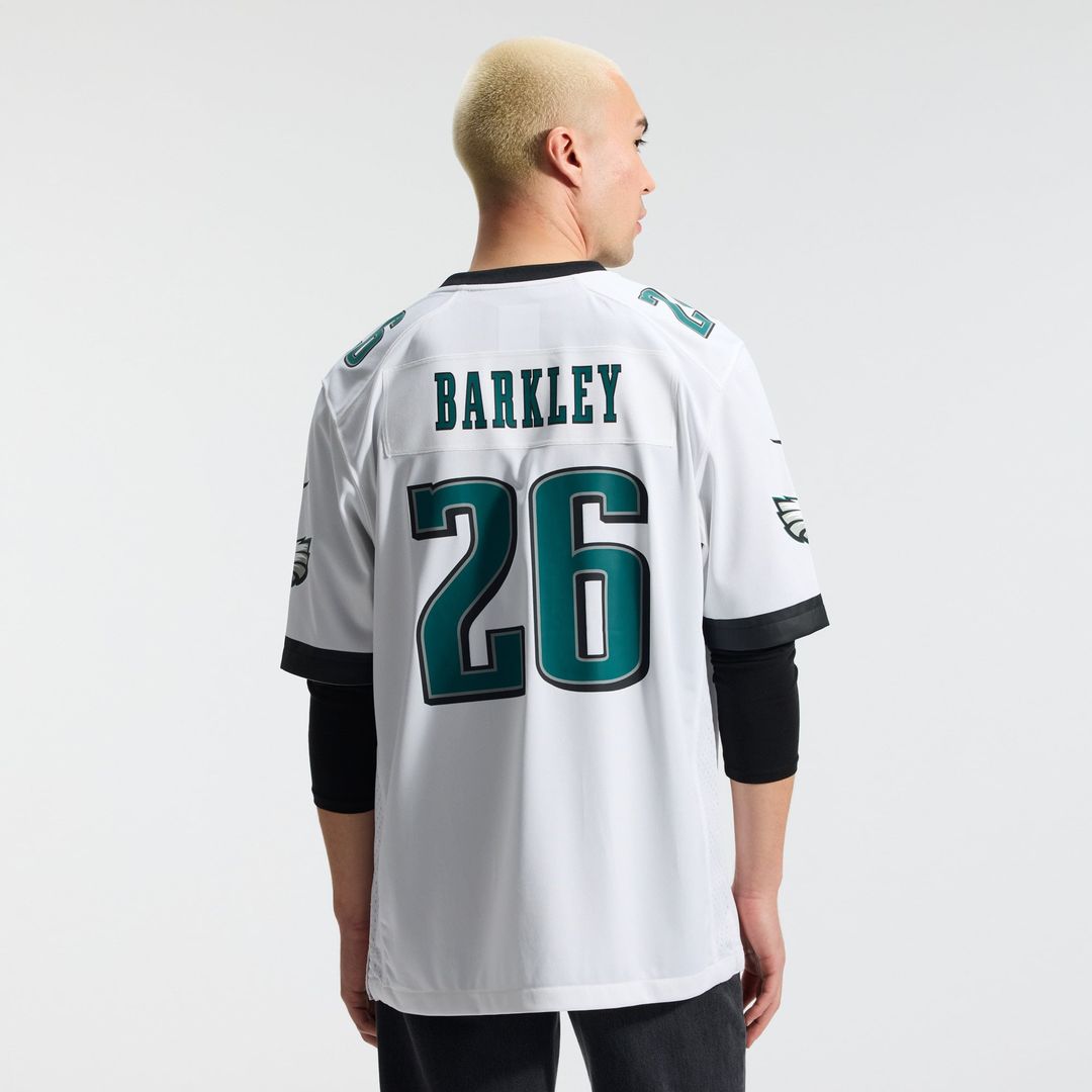 Saquon Barkley Philadelphia Eagles Black Alternate Game Jersey