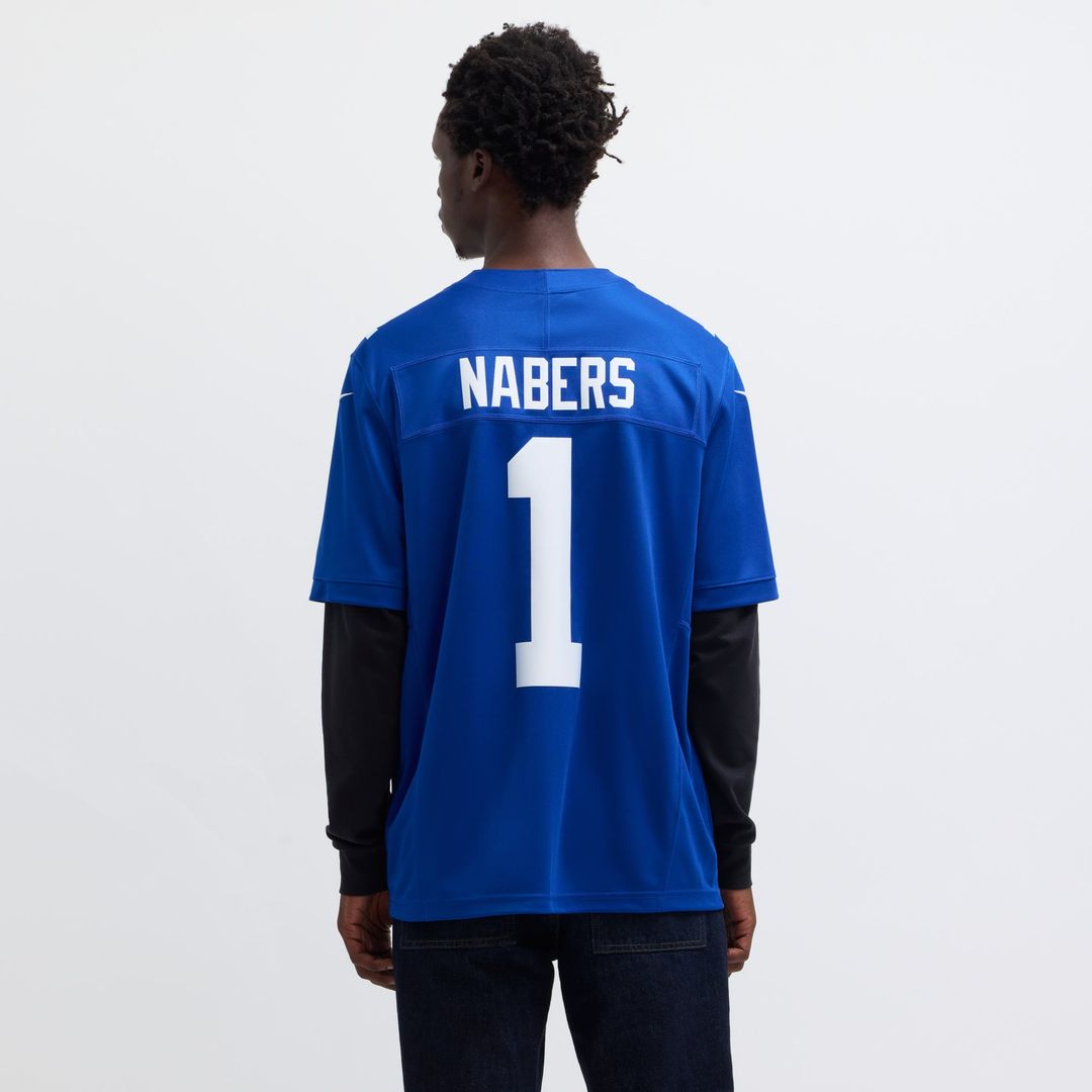 Malik Nabers New York Giants Royal Vapor F.U.S.E. Limited Jersey