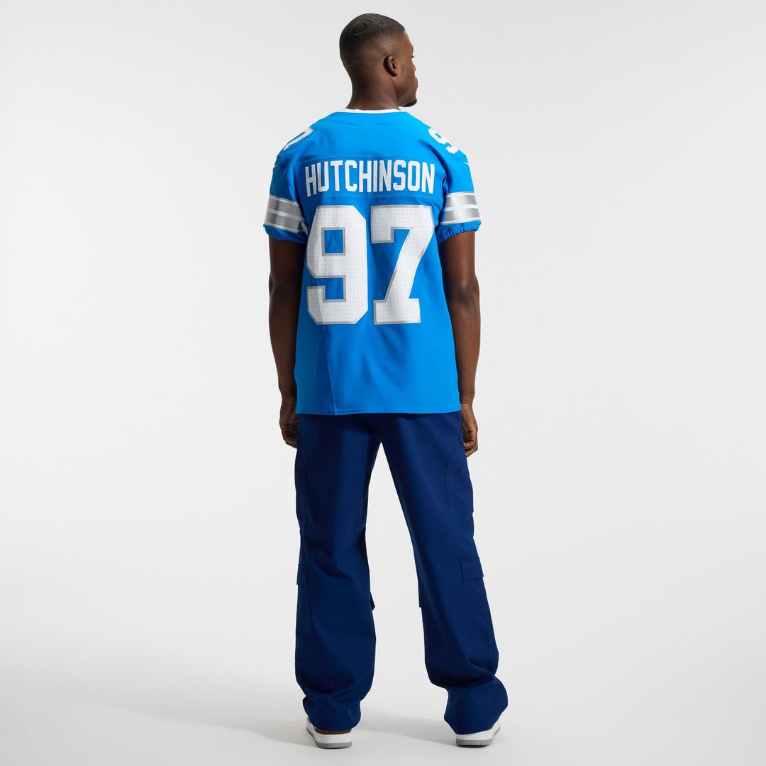 Aidan Hutchinson Detroit Lions Black Alternate Vapor F.U.S.E. Elite Jersey