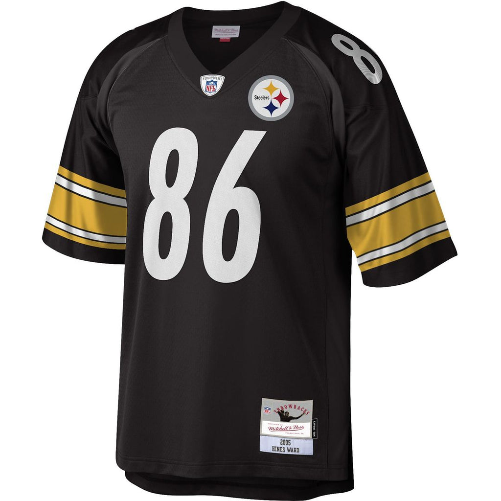 Hines Ward Pittsburgh Steelers Black Legacy Replica Jersey