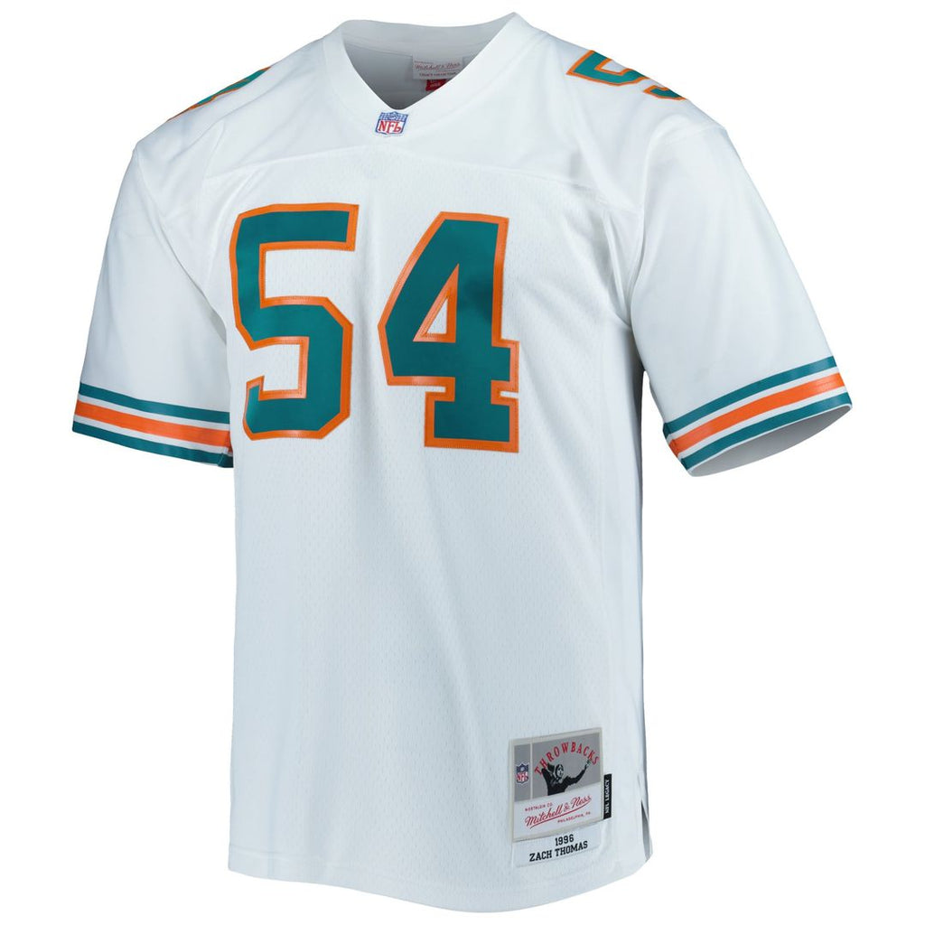 Zach Thomas Miami Dolphins White Legacy Replica Jersey
