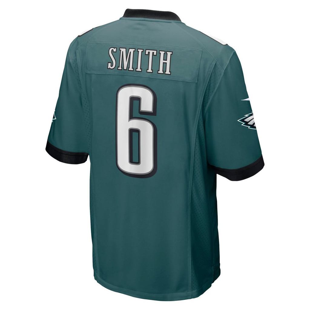 DeVonta Smith Philadelphia Eagles Midnight Green Team Game Jersey