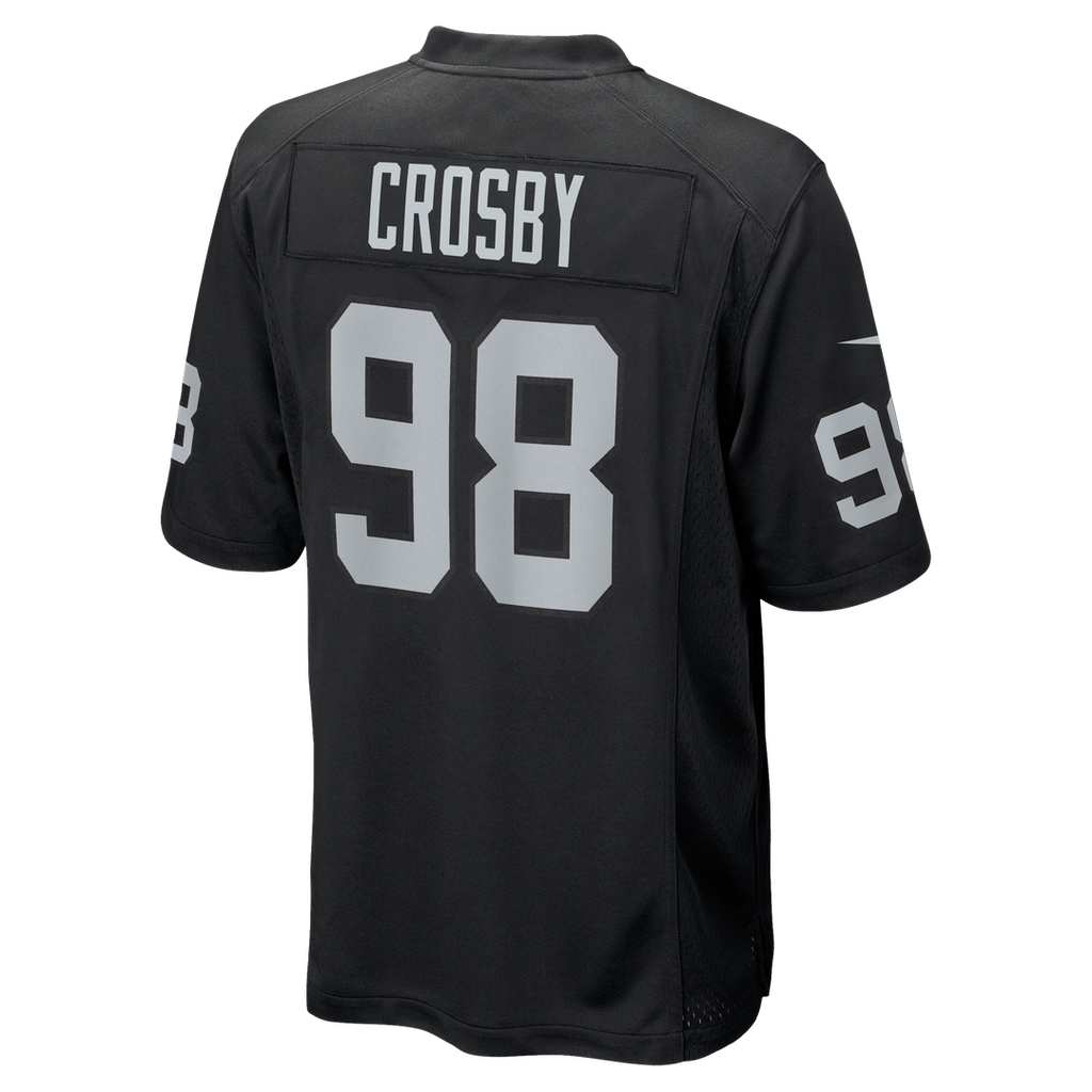Maxx Crosby Las Vegas Raiders Black Game Jersey