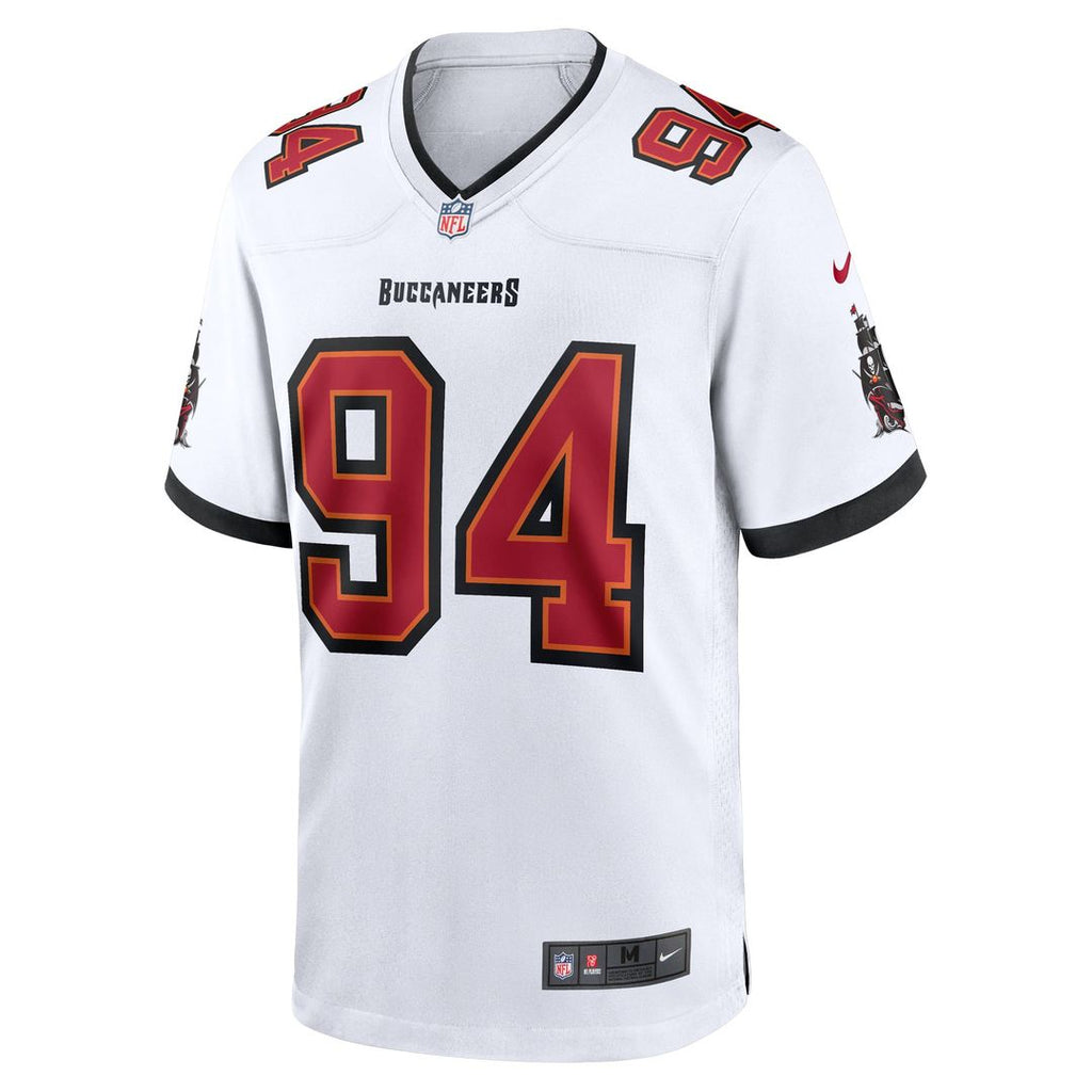 Calijah Kancey Tampa Bay Buccaneers White Game Jersey