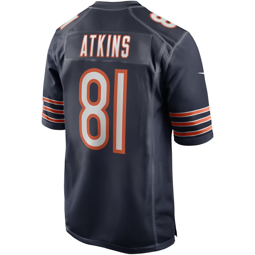 Doug Atkins Chicago Bears Navy Game Retired Player Jersey