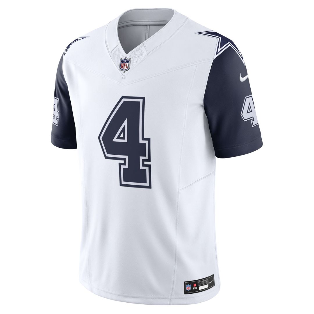Dak Prescott Dallas Cowboys Navy Vapor F.U.S.E. Limited Jersey