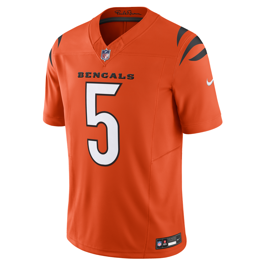 Tee Higgins Cincinnati Bengals Orange Vapor F.U.S.E. Limited Jersey
