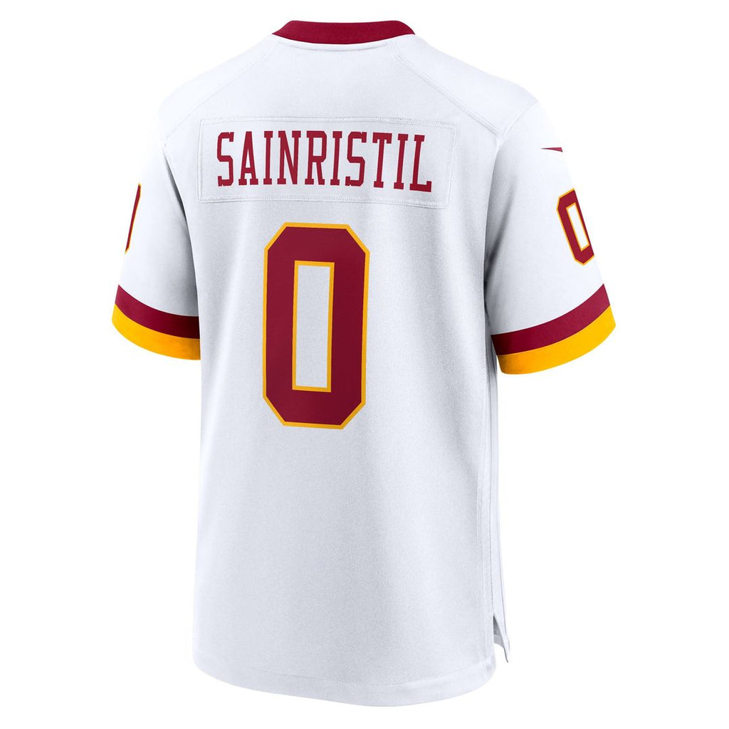 Mike Sainristil Washington Commanders Black Hail Raiser Alternate Game Jersey