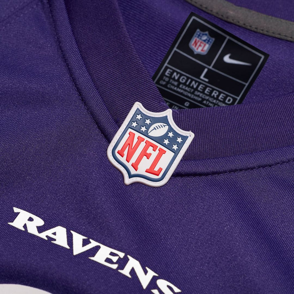 Baltimore Ravens Number 1 Dad Purple Game Jersey