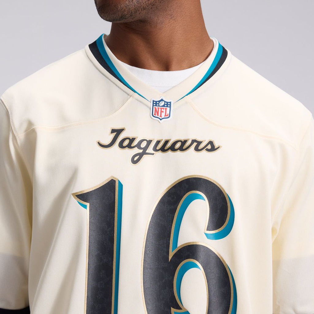 Trevor Lawrence Jacksonville Jaguars Natural 2026 Rivalries Collection Game Jersey