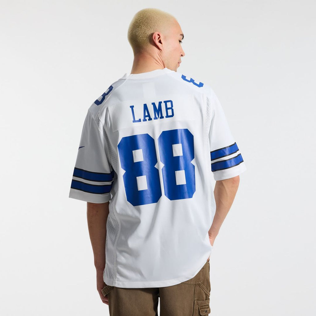 CeeDee Lamb Dallas Cowboys White Game Team Jersey