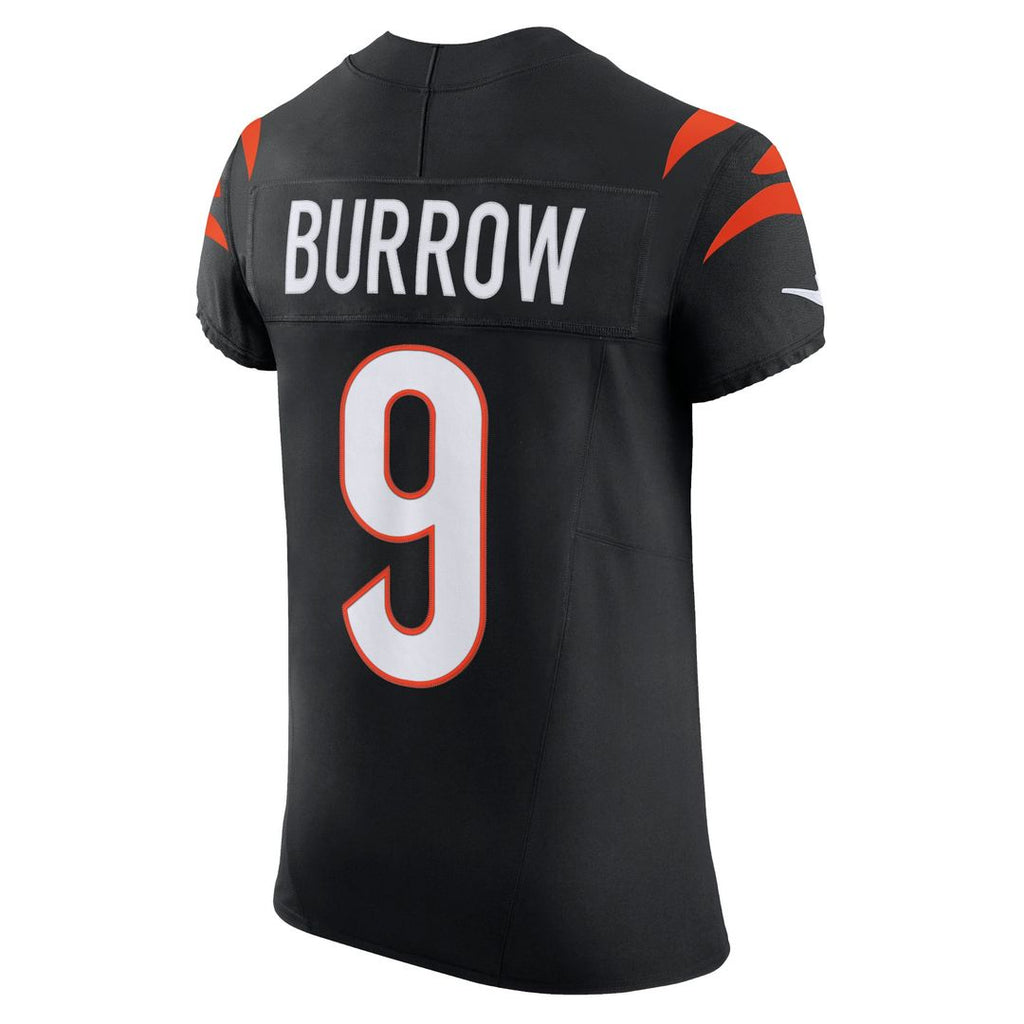 Joe Burrow Cincinnati Bengals Black Team Vapor F.U.S.E. Elite Jersey