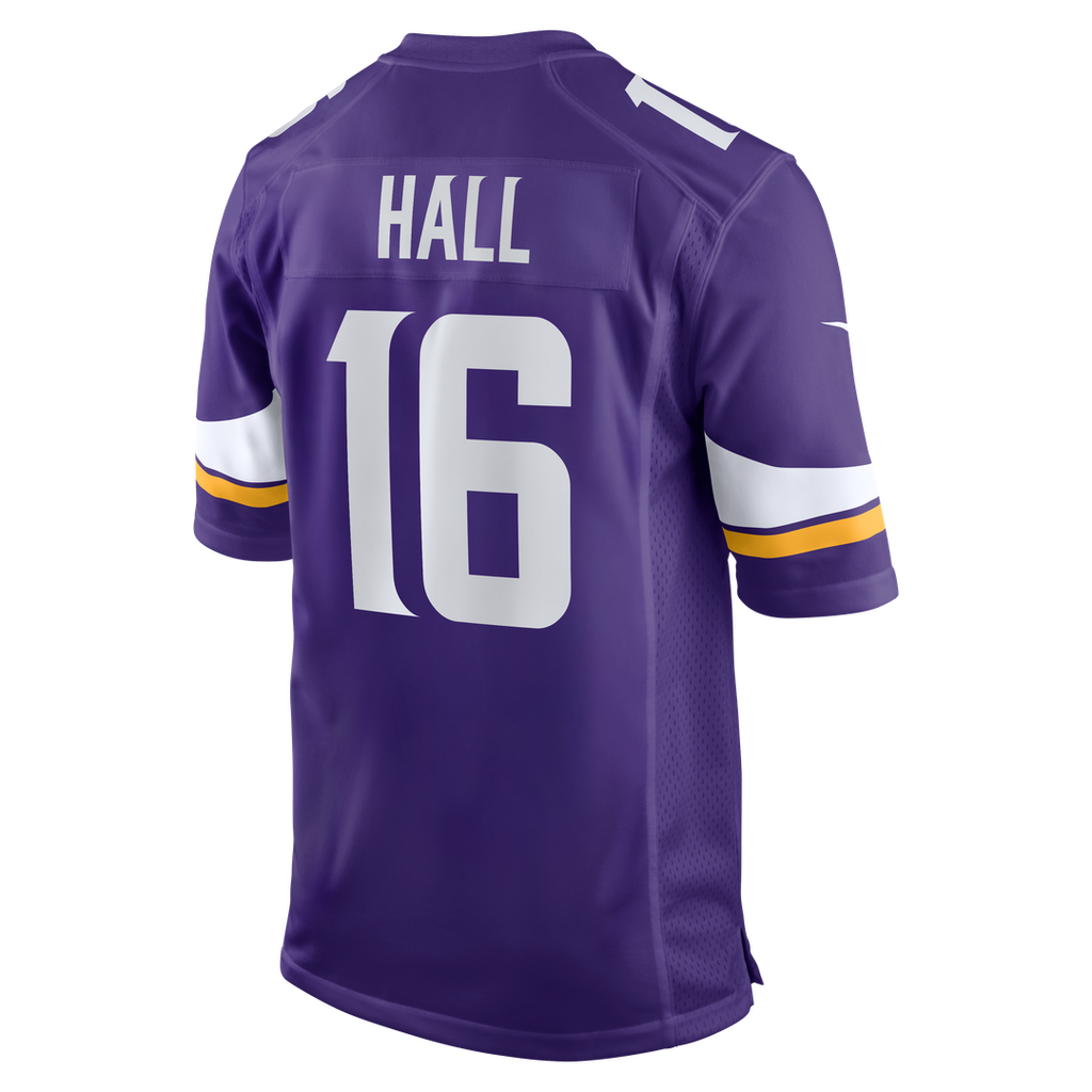 Jaren Hall Minnesota Vikings Purple Game Jersey