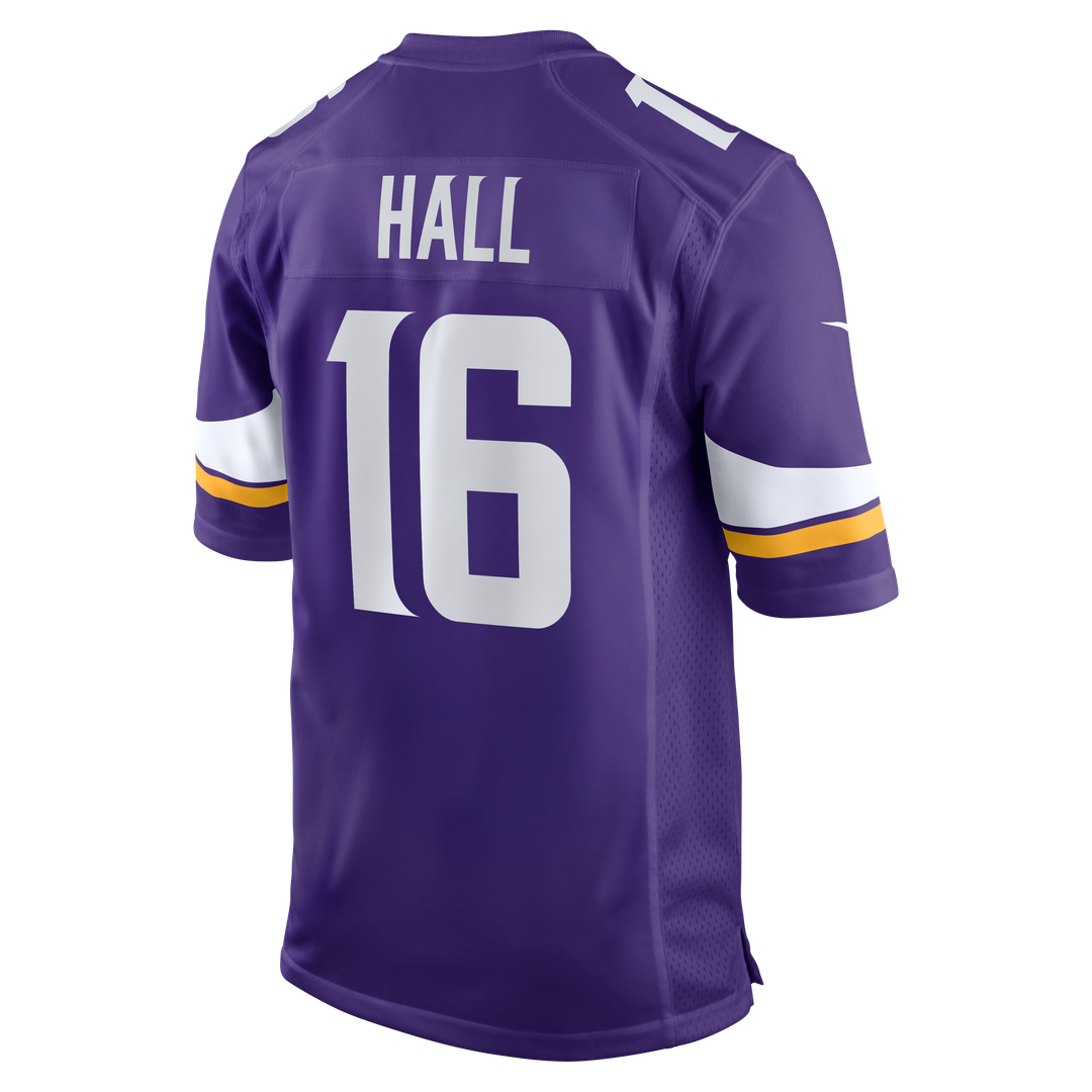 Jaren Hall Minnesota Vikings Purple Game Jersey
