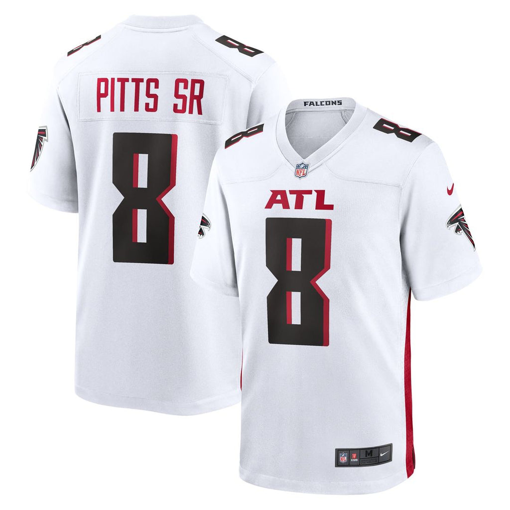 Kyle Pitts Sr. Atlanta Falcons White White Game Jersey