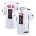 Kyle Pitts Sr. Atlanta Falcons White White Game Jersey