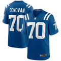 Art Donovan Indianapolis Colts Royal Game Retired Player Jersey