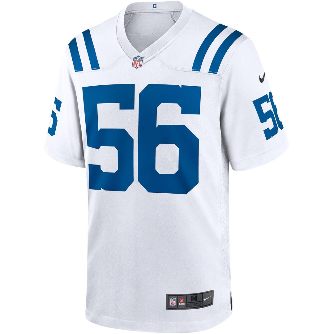 Quenton Nelson Indianapolis Colts White Game Player Jersey