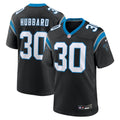 Chuba Hubbard Carolina Panthers Black Team Game Jersey