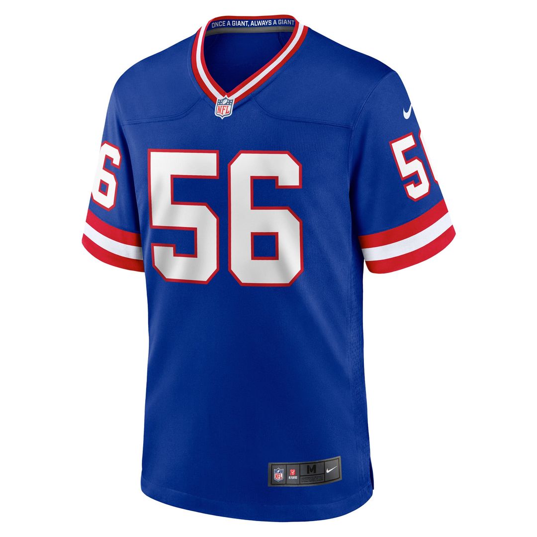 Lawrence Taylor New York Giants Royal Classic Retired Player Game Jersey