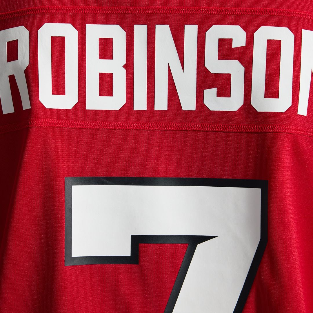 Bijan Robinson Atlanta Falcons Red Game Jersey