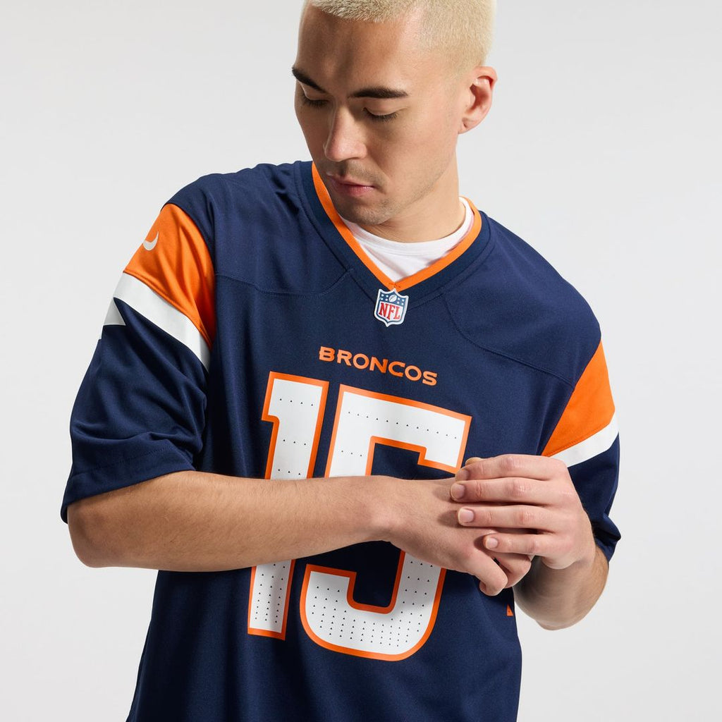 Nik Bonitto Denver Broncos Navy Alternate Game Jersey