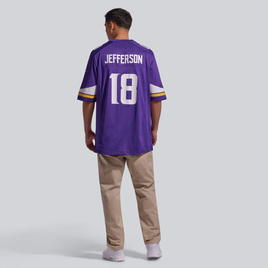 Justin Jefferson Minnesota Vikings Purple Player Game Jersey