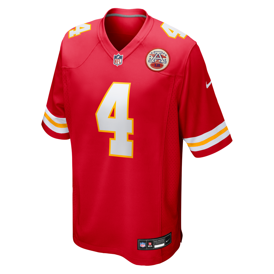 Rashee Rice Kansas City Chiefs Red Game Jersey