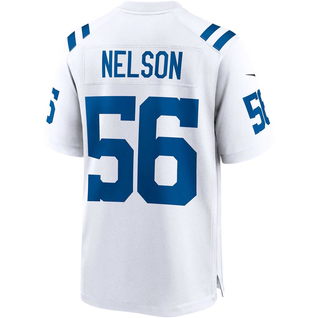 Quenton Nelson Indianapolis Colts White Game Player Jersey