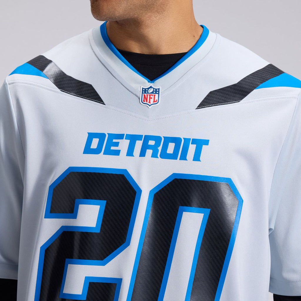 Barry Sanders Detroit Lions Silver 2026 Rivalries Collection Game Jersey