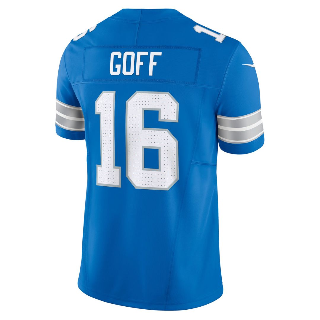 Jared Goff Detroit Lions Blue Vapor F.U.S.E. Limited Jersey