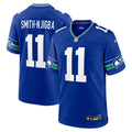 Jaxon Smith-Njigba Seattle Seahawks Royal Throwback Player Game Jersey