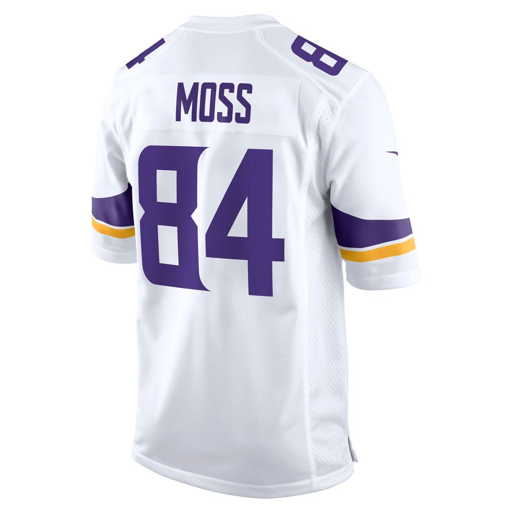 Randy Moss Minnesota Vikings Purple Game Retired Player Jersey